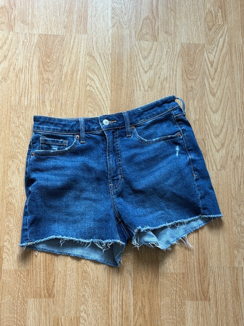 “Cutoff” Denim Shorts ON